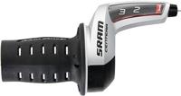 SRAM twist grip shift. centera 3-sp left micro