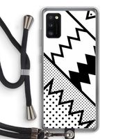 Pop Art #5: Samsung Galaxy A41 Transparant Hoesje met koord