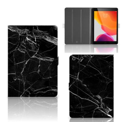 iPad 10.2 2019 | iPad 10.2 2020 | 10.2 2021 Leuk Tablet hoesje Marmer Zwart - Origineel Cadeau Vader iPad 10.2 2019 | iPad 10.2 2020 | 10.2 2021 Leuk Tablet hoesje Marmer Zwart - Origineel Cadeau Vader