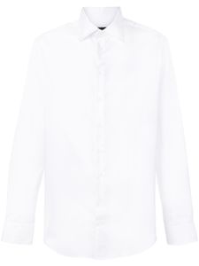 Giorgio Armani chemise à col pointu - Blanc