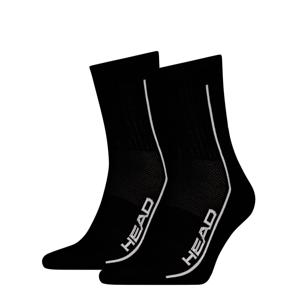 HEAD Short Crew Performance 2-pack Zwart-43/46