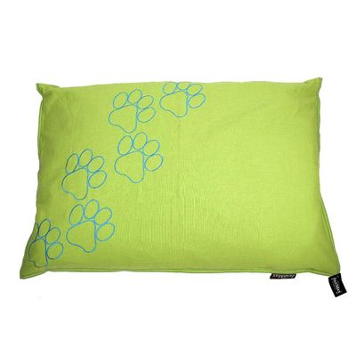 Lex & Max Hondenkussen Happy Feet Lime Groen - 100 X 70cm Lex & Max Hondenkussen Happy Feet Lime Groen - 100 X 70cm
