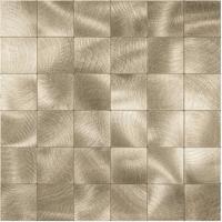Zelfklevende Mozaïektegel XL - Geborsteld Goud - 305x305 mm