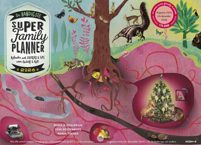 De handigste Super Family Planner 2026 (Kalender)
