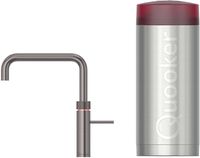 Quooker Fusion Square met COMBI+ boiler 3-in-1 kraan gunmetal