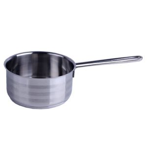 Steelpan/sauspan - RVS - D14 cm - 1L - Alle Warmtebronnen