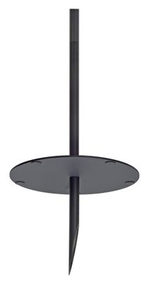 Aardpin aluminium antraciet voor ADEGAN/PLENUM
