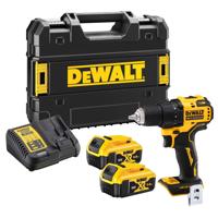 DeWALT DCD708P2T Compacte Accu Schroefboormachine 18V XR 5.0Ah in TSTAK
