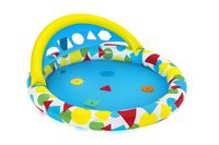 Bestway 47" x 46" x 18"/1.20m x 1.17m x 46cm Splash & Learn Kiddie Pool - thumbnail