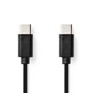 Nedis USB-Kabel | USB-C Male naar USB-C Male | 480 Mbps | 1 m | 1 stuks - CCGB60700BK10 CCGB60700BK10