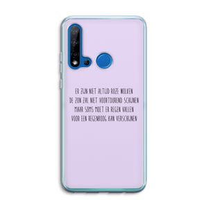 Regenboog: Huawei P20 Lite (2019) Transparant Hoesje