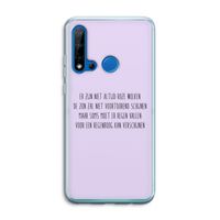 Regenboog: Huawei P20 Lite (2019) Transparant Hoesje