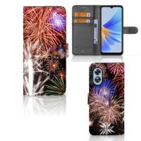 OPPO A17 | Wallet Case | met Pasjes | Vuurwerk