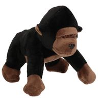 Pluche knuffel dieren gorilla aap van 16 cm