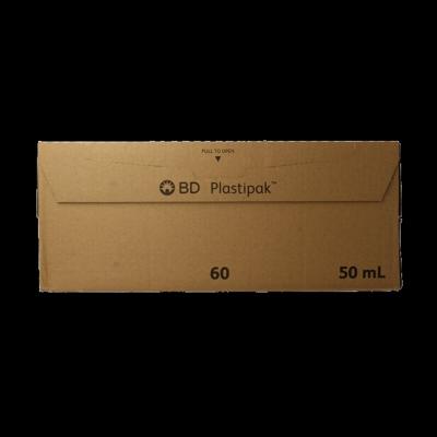 Becton Injectie spuit plastipak 50ml tip 60 Stuks