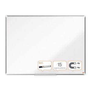 Nobo Premium Plus magnetisch whiteboard, gelakt staal, ft 120 x 90 cm