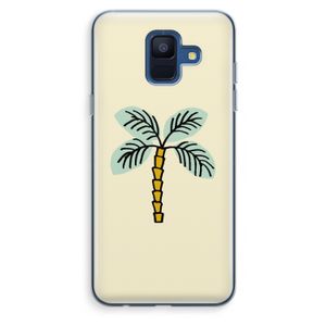 Palmboom: Samsung Galaxy A6 (2018) Transparant Hoesje