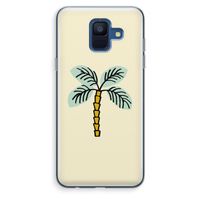 Palmboom: Samsung Galaxy A6 (2018) Transparant Hoesje