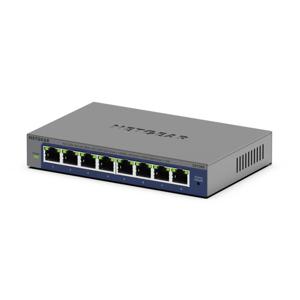 NETGEAR GS108Ev4 Unmanaged L2/L3 Gigabit Ethernet (10/100/1000) Grijs