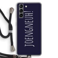 Joengneuh!: Samsung Galaxy S21 Transparant Hoesje met koord