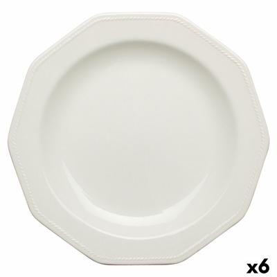 Dinerbord Churchill Artic White Wit Keramisch Porslin Ø 27 cm (6 Stuks)