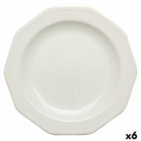 Dinerbord Churchill Artic White Wit Keramisch Porslin Ø 27 cm (6 Stuks)