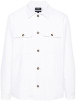 A.P.C. surchemise Alessio à design matelassé - Blanc