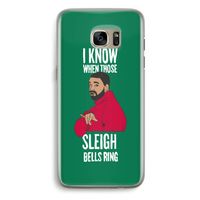 Sleigh Bells Ring: Samsung Galaxy S7 Edge Transparant Hoesje