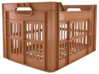 HEMA Fietskrat 40x30x25 Terra - thumbnail