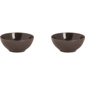 Mammoet Schaal Spirit 15 cm 51 cl Grijs Stoneware 2 stuks