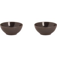 Mammoet Schaal Spirit 15 cm 51 cl Grijs Stoneware 2 stuks - thumbnail