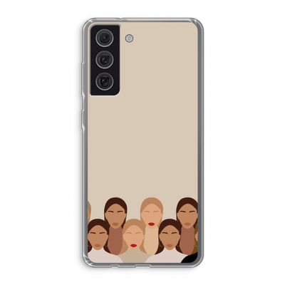 Girls girls girls: Samsung Galaxy S21 FE Transparant Hoesje