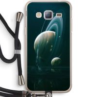 Mercurius: Samsung Galaxy J3 (2016) Transparant Hoesje met koord