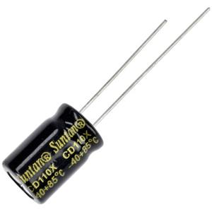 Suntan TS13DE1C471MSB040R Elektrolytische condensator 3.5 mm 470 µF 16 V 20 % (l x b) 12 mm x 8 mm 1 stuk(s)