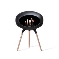 Le Feu Ground Low 45cm Zwart|Zwart|Lichtbruin Oak - thumbnail