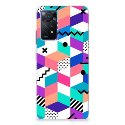 Xiaomi Redmi Note 11 Pro 5G | TPU Hoesje | Blokken Kleurrijk