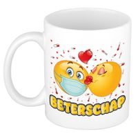 Beterschap cadeau mok - keramiek - 300 ml - dikke kus   - - thumbnail