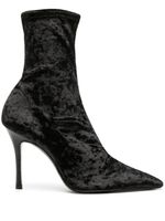 Arteana bottines Corsini 95 mm en velours - Noir