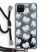 Octopussen: Samsung Galaxy A12 Transparant Hoesje met koord