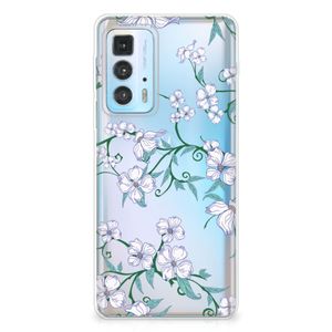 Motorola Edge 20 Pro Uniek TPU Case Blossom White