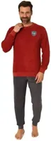 Badstof heren pyjama - Summer Camp - Warme winter pyjama
