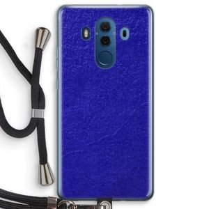 Majorelle Blue: Huawei Mate 10 Pro Transparant Hoesje met koord