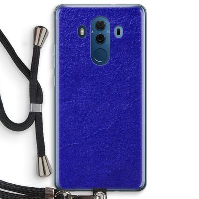 Majorelle Blue: Huawei Mate 10 Pro Transparant Hoesje met koord