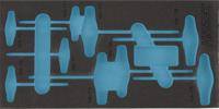 HAZET 2-componenten zachschuiminleg 163-182L · L x B: 342 mm x 172 mm