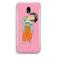 Visknuffel: Samsung Galaxy J3 (2017) Transparant Hoesje