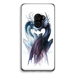 Yin Yang Dragons: Xiaomi Mi Mix 2 Transparant Hoesje