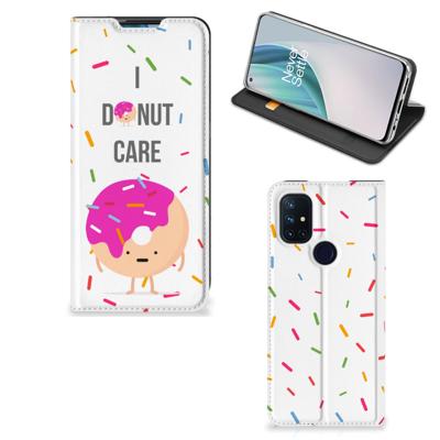 OnePlus Nord N10 5G | Flip Style Cover | Donut Roze