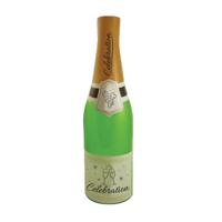Opblaasbare champagne fles - 73 cm - feestdecoratie - oud & nieuw - jubileum