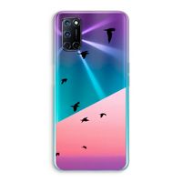 Fly away: Oppo A52 Transparant Hoesje