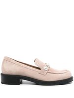 Stuart Weitzman mocassins Portia en cuir - Tons neutres - thumbnail